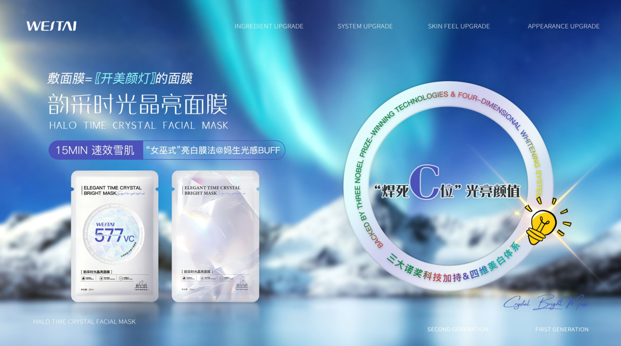 微肽生物新品「韵采时光晶亮面膜」重磅上市：以尖端科技回应市场亮肤渴求